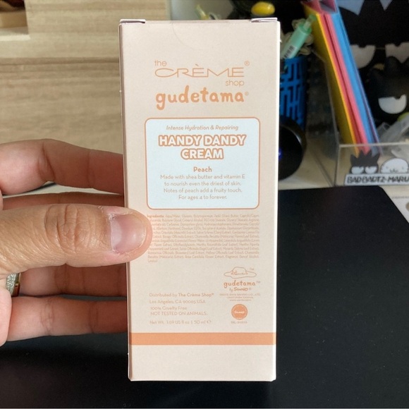 The Crème Shop x Gudetama Handy Dandy Cream – Peach (Limited Edition) - Picture 2 of 4